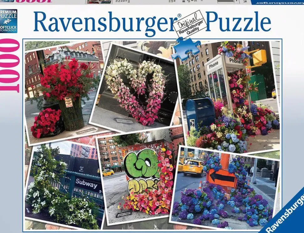 Puzzle NYC flash de flores