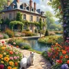 Puzzle O arco florido da casa de campo