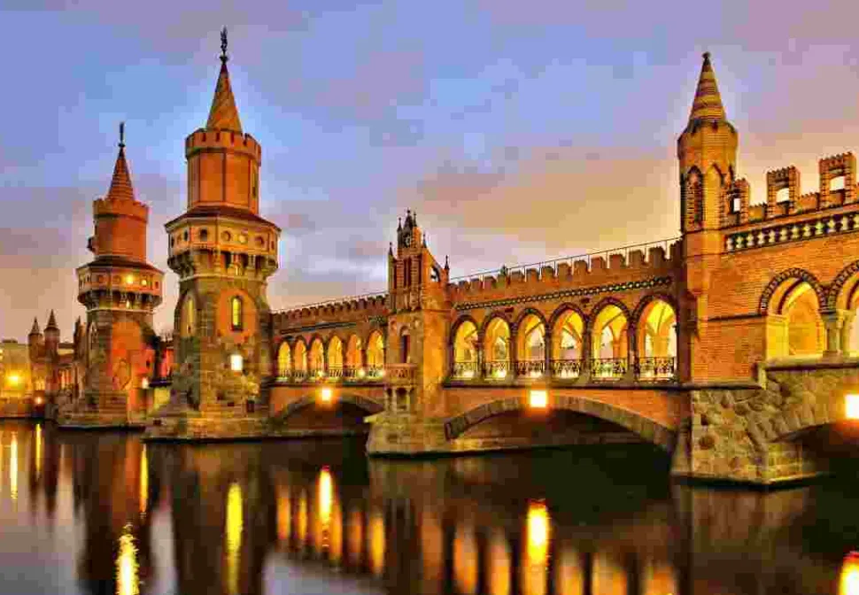 Puzzle Oberbaumbrücke, Berlim, Alemanha