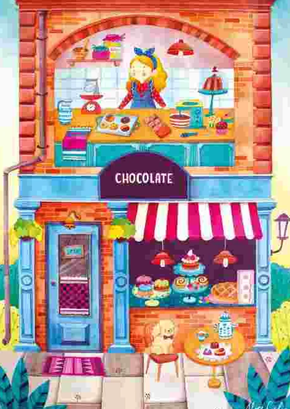Puzzle O chocolate