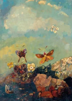 Puzzle Odilon Redon - Borboletas, 1910