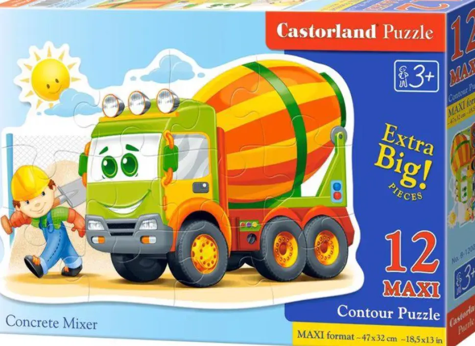 Puzzle Operário de concreto