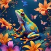 Puzzle O sapo e o baile da borboleta