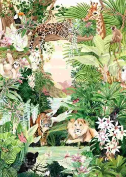 Puzzle Oásis na selva