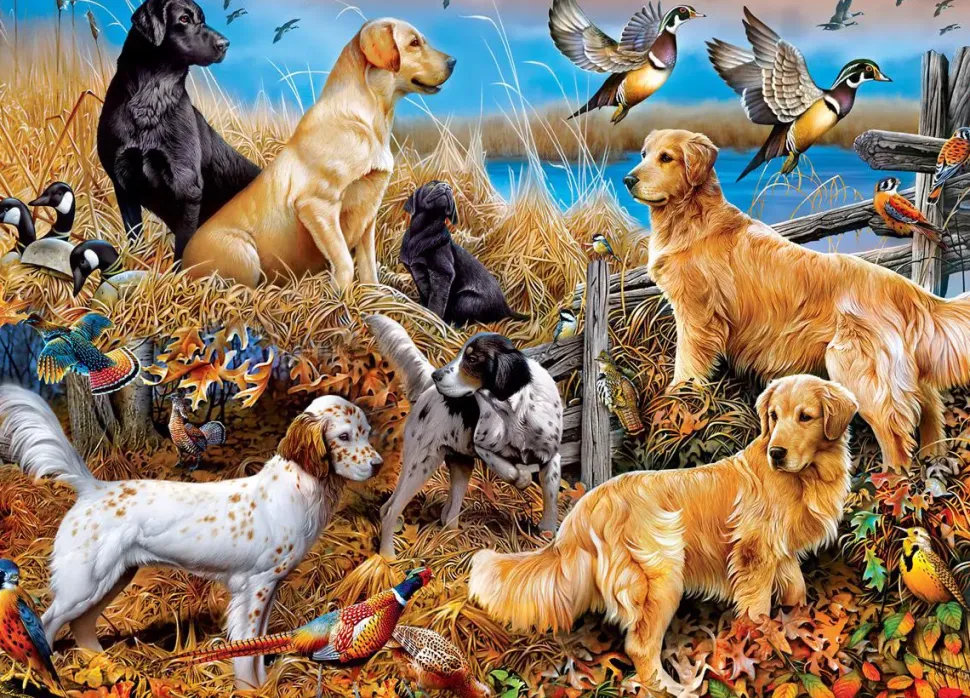 Puzzle Os melhores amigos do homem