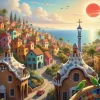 Puzzle O sonho de Barcelona
