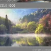Puzzle Panorama do Lago Serjangji