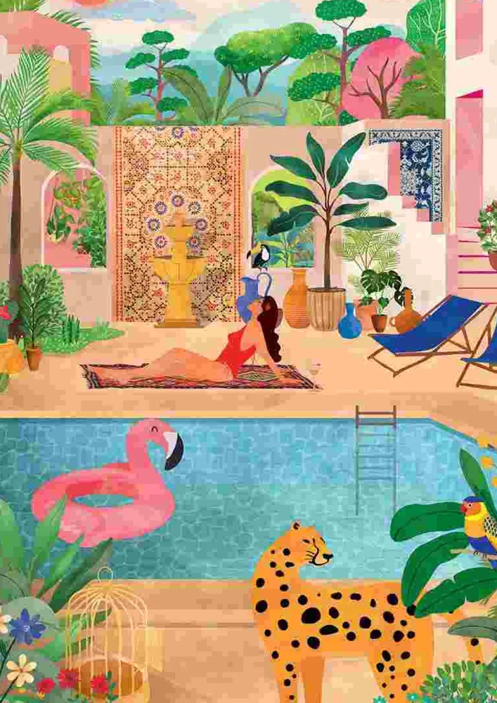Puzzle Paraíso de verão