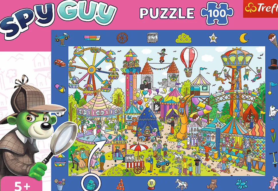 Puzzle Parque de diversões do espião