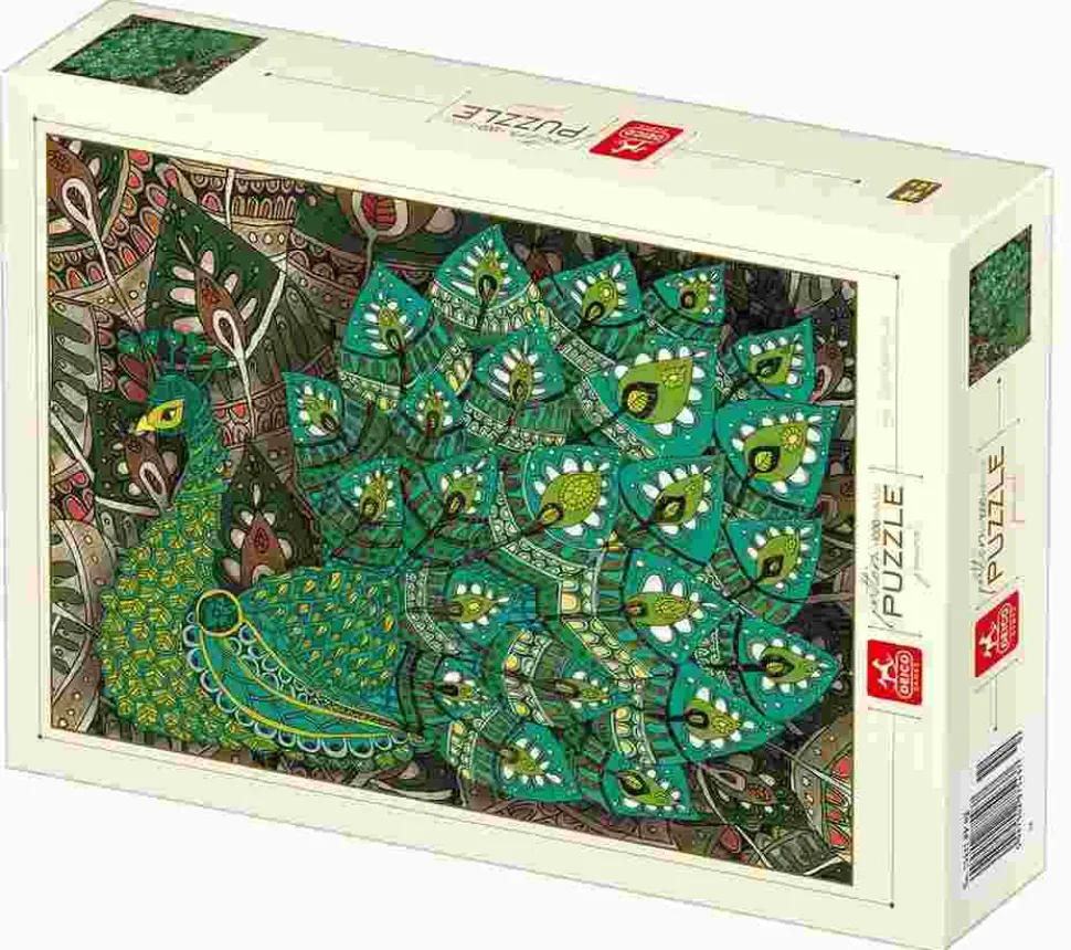 Puzzle Pavão Padrão