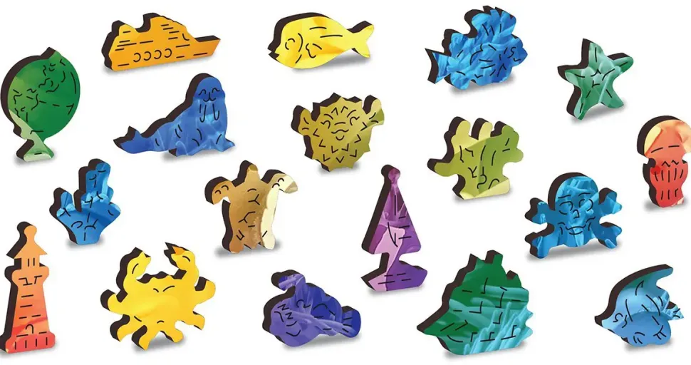 Puzzle Peixe tropical