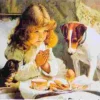 Puzzle Pintura Diamante: Expectativa 30x40cm