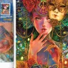 Puzzle Pintura diamante: Máscara de carnaval 30x40cm