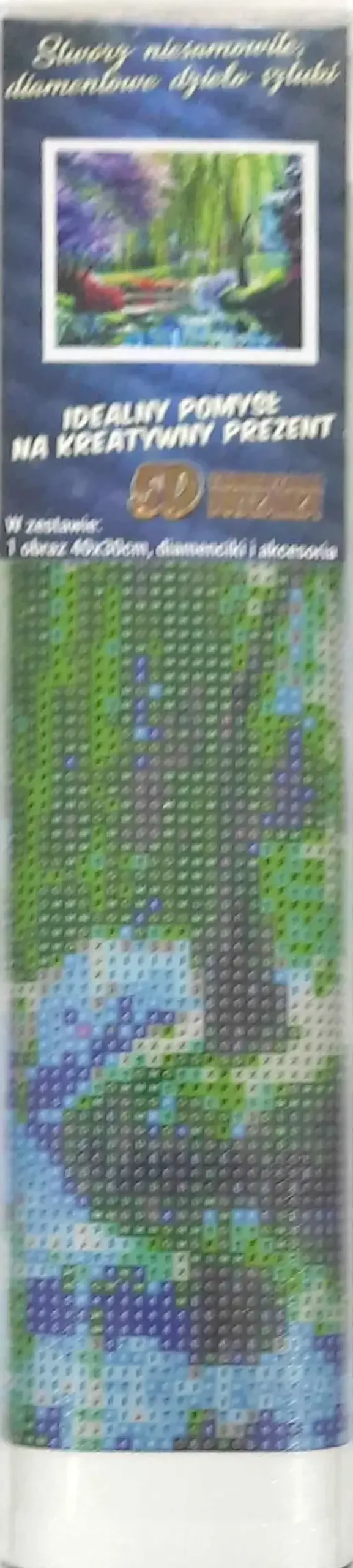 Puzzle Pintura diamante: Verão no parque 30x40cm