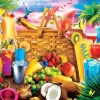 Puzzle Piquenique na praia