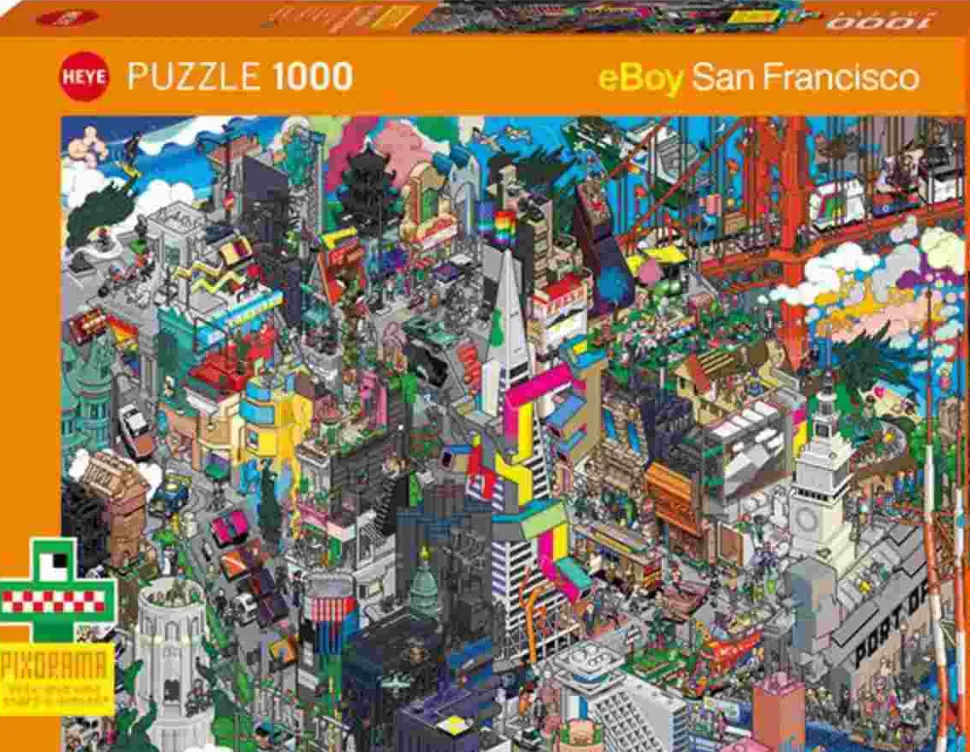 Puzzle Pixorama: Busca em São Francisco