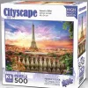 Puzzle Pôr do sol em Eiffel