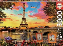 Puzzle Pôr do Sol em Paris