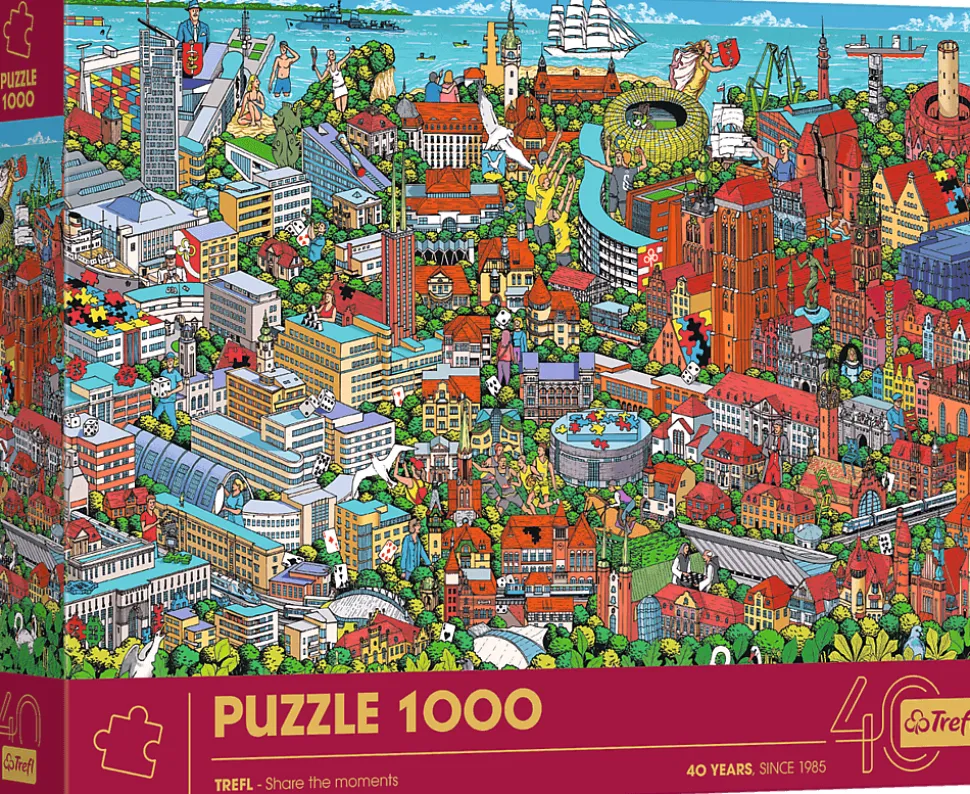 Puzzle Premium Plus Partilhar os momentos: Tri-City