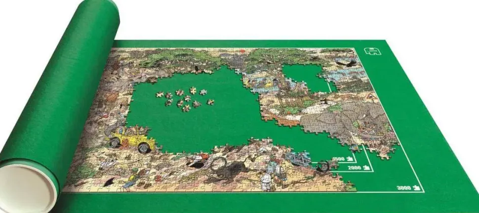 Puzzle Puzzle Roll Mat até 3000 peças