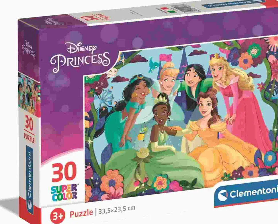 Puzzle Puzzle SuperColor: Princesa da Disney