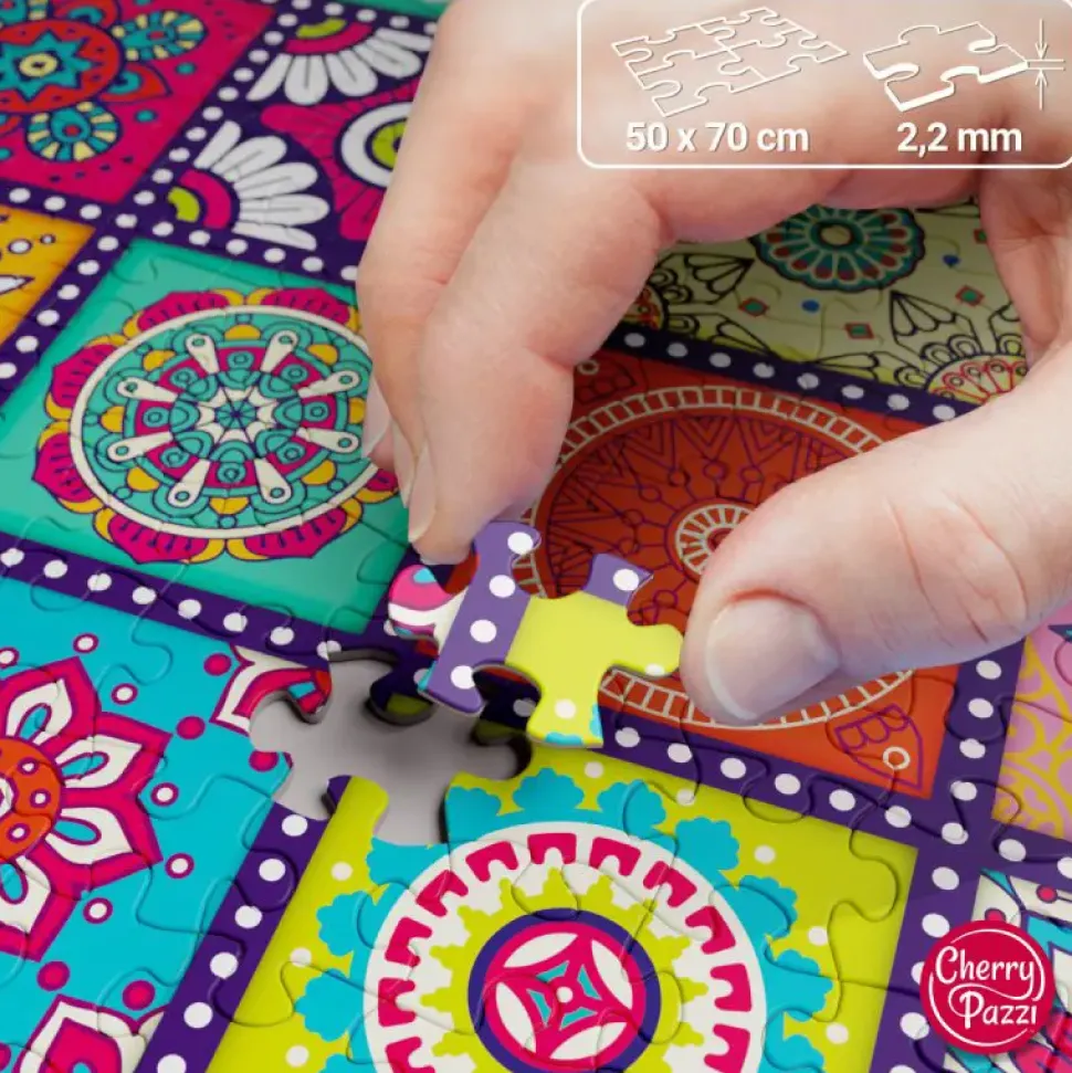 Puzzle Quadrados Ornamentais