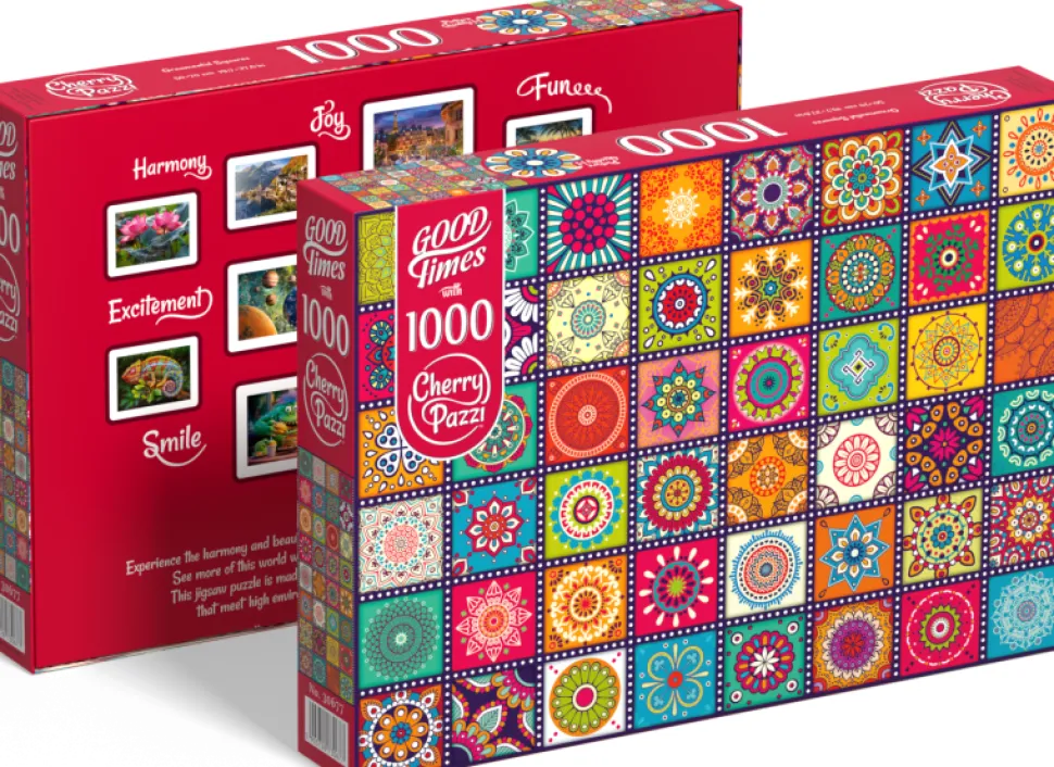 Puzzle Quadrados Ornamentais