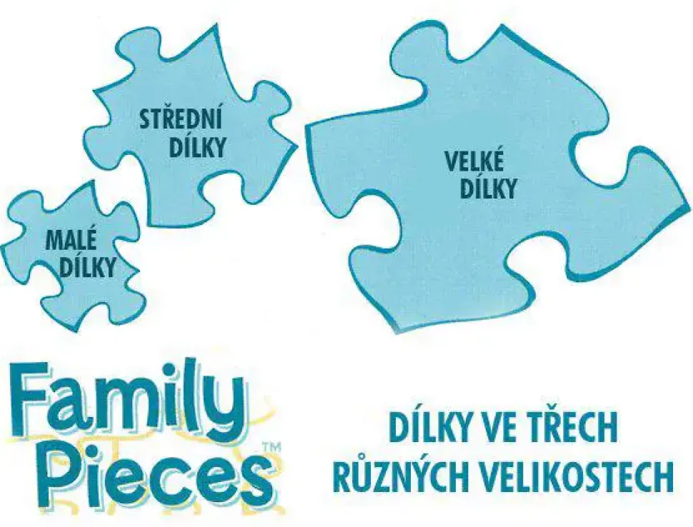 Puzzle Quebra-cabeça de família: doces de 350 peças