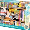 Puzzle Quebra-cabeça em família: gatinhos da hora da história