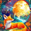 Puzzle Raposa da Lua