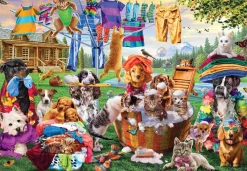 Puzzle Rascals do dia da lavanderia