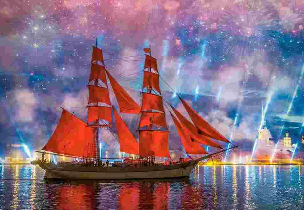 Puzzle Red Frigate