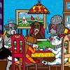 Puzzle Romero Britto: Noite de jogos