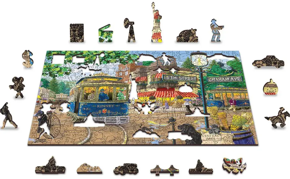 Puzzle Rua vitoriana 400