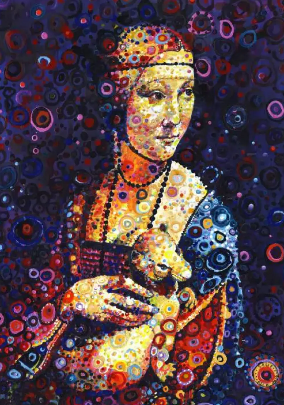 Puzzle Sally Rich: Leonardo da Vinci: Dama com um Arminho