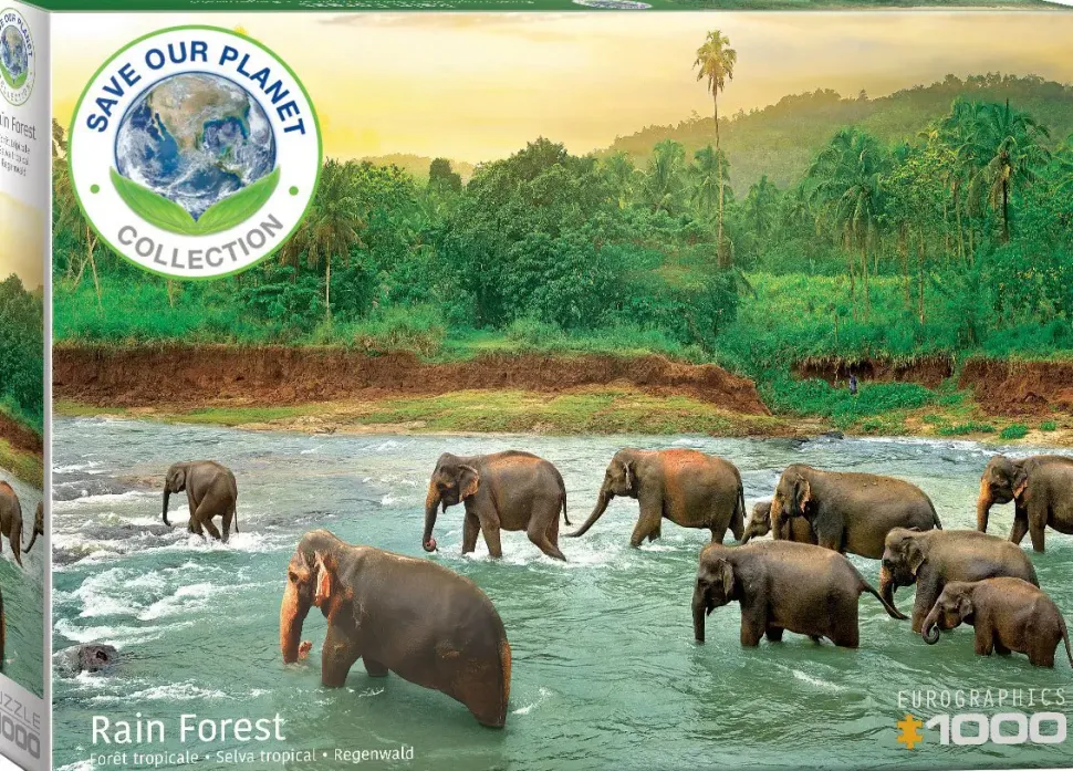 Puzzle Salve Nosso Planeta: Floresta Tropical