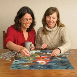 Puzzle Santas Tree
