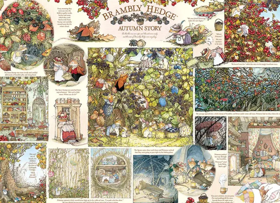 Puzzle Sebe de silvas: História de outono