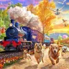 Puzzle Seguindo o trem