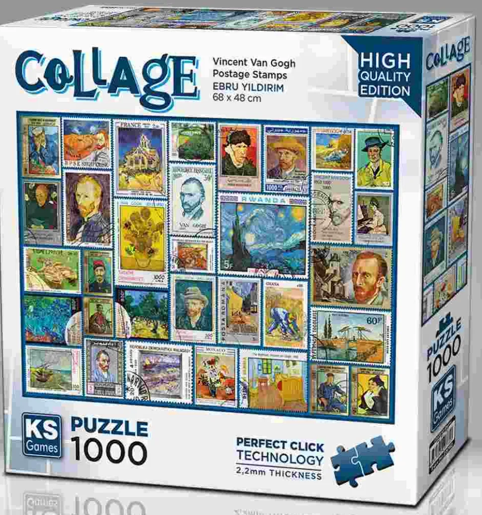 Puzzle Selos postais - Gogh