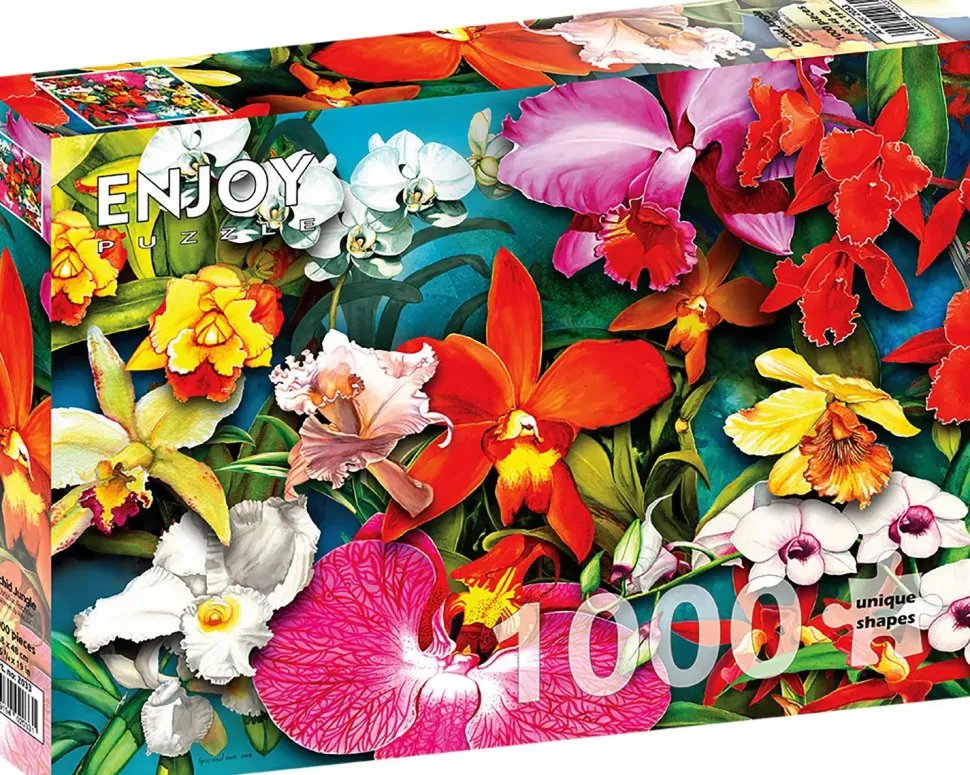 Puzzle Selva de orquídeas