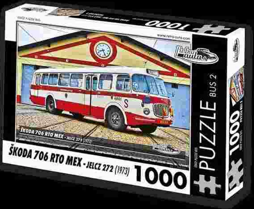 Puzzle Skoda 706 RTO MEX (1973)