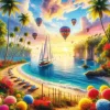 Puzzle Sonhos Azuis