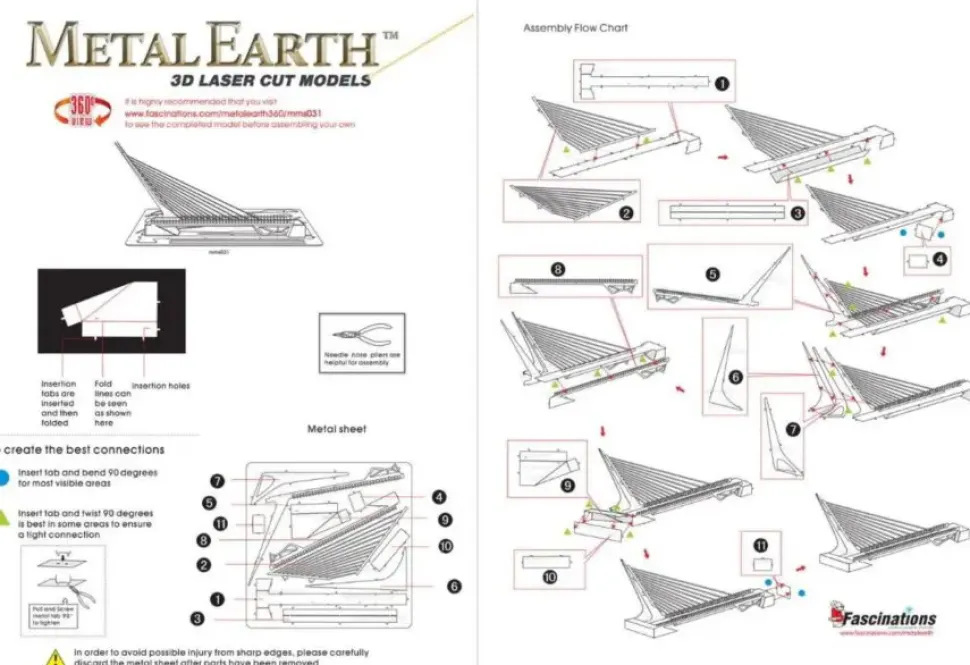 Puzzle Sundial Bridge 3D