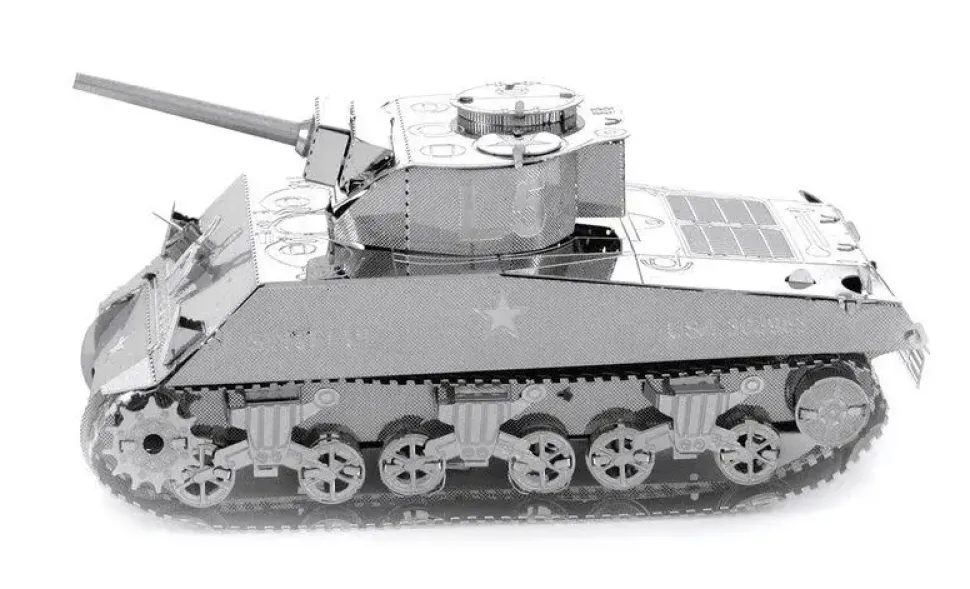 Puzzle Tank M4 Sherman 3D