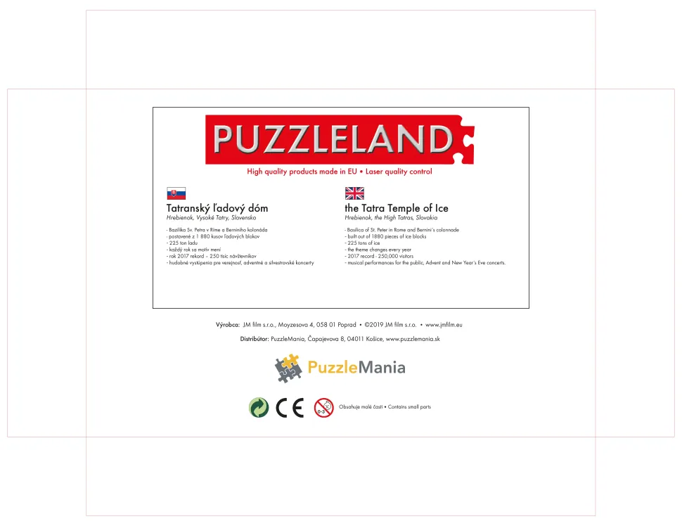 Puzzle Tatra Dome, Hrebienok Eslováquia