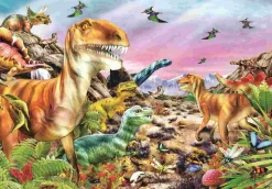Puzzle Terra dos Dinossauros