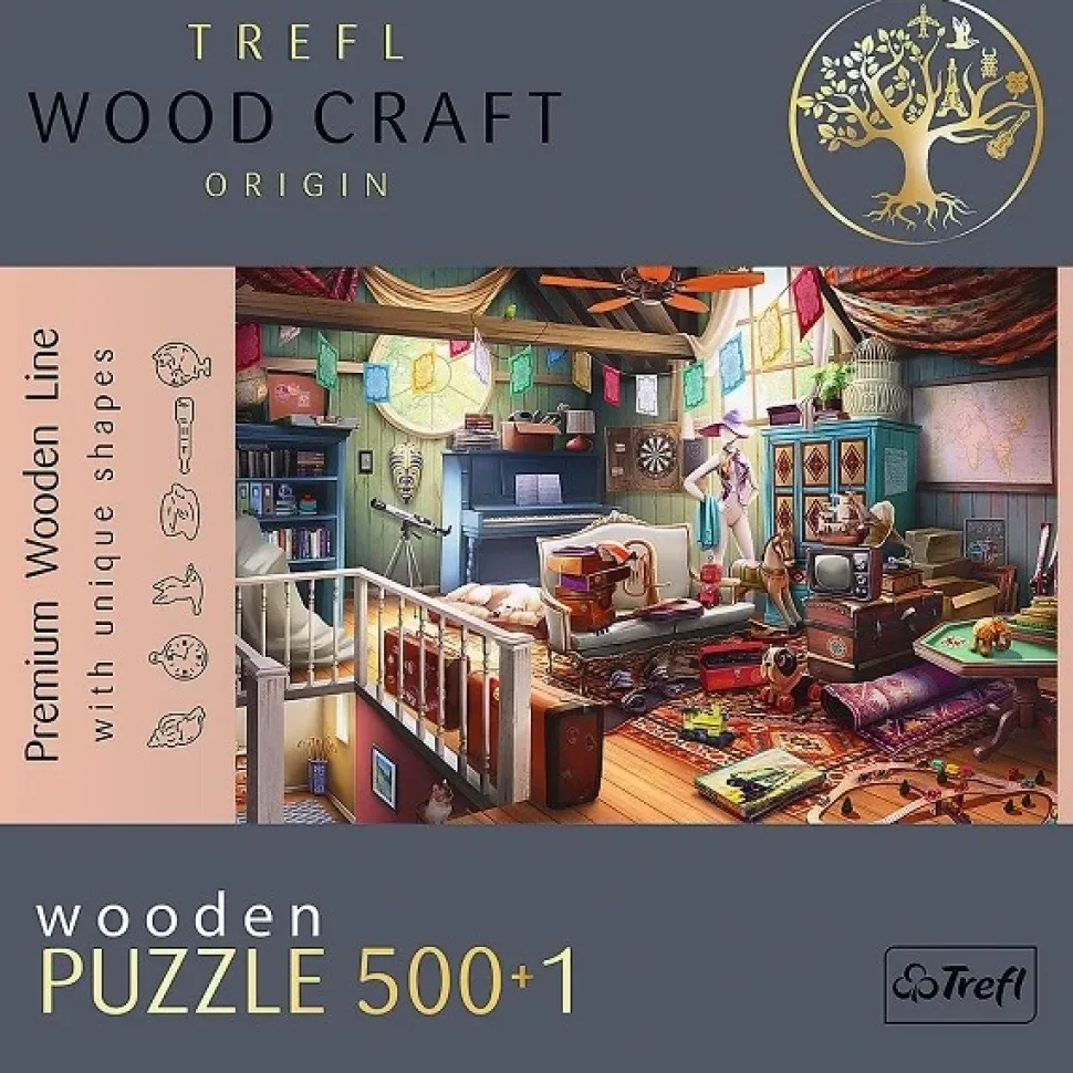 Puzzle Tesouros no Sótão