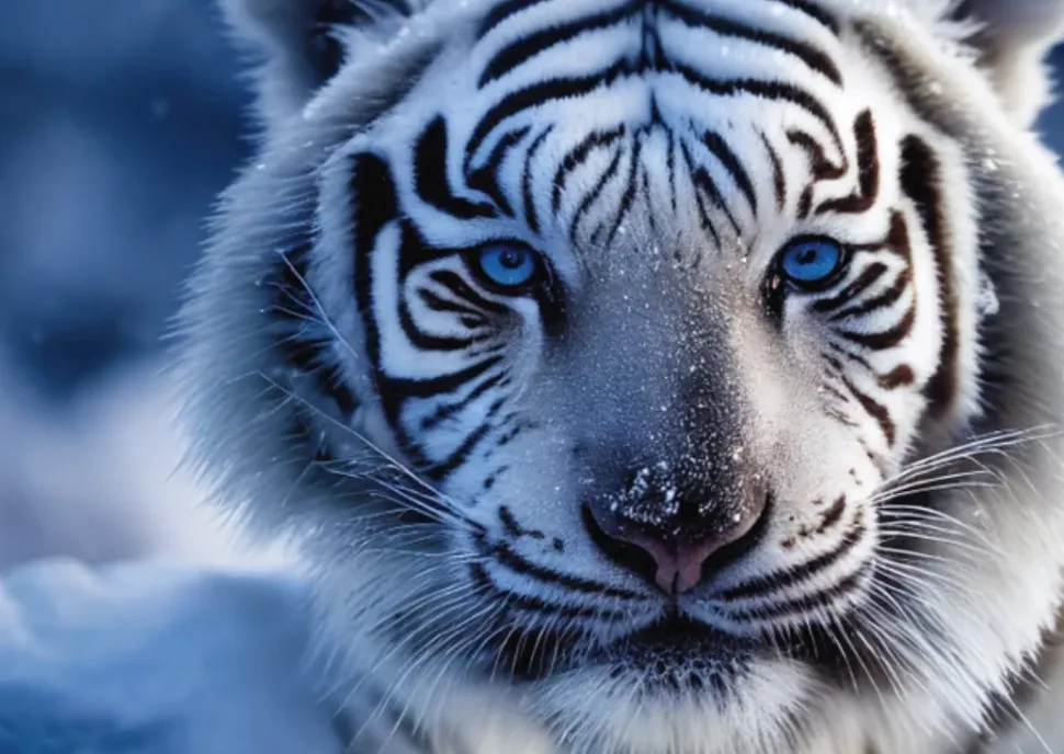 Puzzle Tigre branco