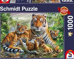 Puzzle Tigres e cachorros